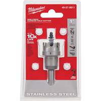 One-Piece Carbide Hole Cutters, 1", 3/16" Depth of Cut TGS INDUSTRIEL