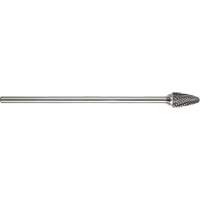 DRILLCO Single Cut Pointed Tree Burr, SF-1L6 TGS INDUSTRIEL