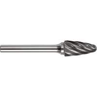 DRILLCO Aluminum Cut Cylindrical Burr, SF-1NF TGS INDUSTRIEL