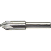 Fraise sans broutage Drillco, 3/16", Acier rapide, Angle de 60°, 6 cannelures TGS INDUSTRIEL
