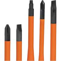 Slim-Tip Insulated Screwdriver Set, 1000 V, 6 Pcs TGS INDUSTRIEL
