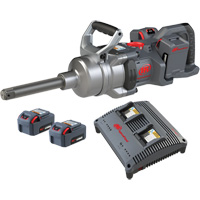 High Torque Cordless Impact Wrench Kit with 6" Anvil, 20 V, 1" Socket TGS INDUSTRIEL