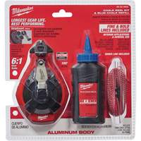 Trousse de cordeau &agrave; craie avec ligne en prime TGS INDUSTRIEL