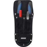 Tool Pouch, Plier Holder, Leather, 3 Pockets TGS INDUSTRIEL