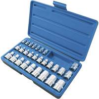 SS328TS External Socket Sets, Torx&reg;, 1/2"/1/4"/3/8" Drive, 28 Pcs TGS INDUSTRIEL