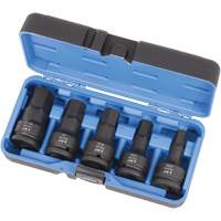 PHB-3405 Impact Bit Socket Sets, Hex, 3/4" Drive, 5 Pcs TGS INDUSTRIEL