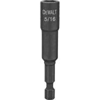 Tourne-&eacute;crou magn&eacute;tique Impact Ready, Hexagonale, Embout 1/4", Prise 5/16", Longueur 2-9/16" TGS INDUSTRIEL