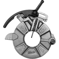 T&ecirc;te de filetage pour tuyaux BSPT avec micro-ajustement TGS INDUSTRIEL