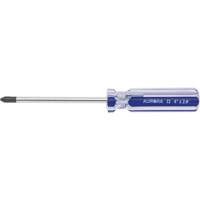Blue Transparent Striped Philips Screwdriver, #2, Plastic Handle TGS INDUSTRIEL