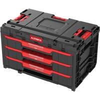 Arx&reg; 3-Drawer Toolbox, 23-1/10" x 15" x 13-2/5", Black TGS INDUSTRIEL