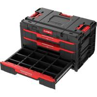 Arx&reg; 3-Drawer Toolbox, 23-1/10" x 15" x 13-2/5", Black TGS INDUSTRIEL