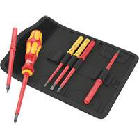 Tournevis imp&eacute;rial porte-embouts Kraftform Kompakt VDE 7 et embouts, 1000 V, 6 M TGS INDUSTRIEL