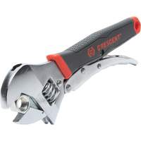 Cl&eacute; bimat&eacute;riau verrouillable et ajustable, 10" lo, la max. 2-18/25", Chrome/Poli TGS INDUSTRIEL