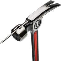 Marteau de charpente en acier avec face meul&eacute;e, 22 oz, Prise en Acier plein, 16" lo TGS INDUSTRIEL