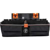 Module pour grande poche avec crochet en S Bucket Work Centre, Nylon, 3 pochettes, Noir/Orange TGS INDUSTRIEL