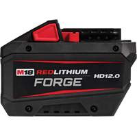 M18 REDLITHIUM FORGE HD12.0 Battery Pack, Lithium-Ion, 18 V TGS INDUSTRIEL