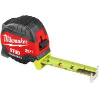 Ruban &agrave; mesurer Stud avec &eacute;chelle pour ing&eacute;nieur, 1-5/16" x 25' TGS INDUSTRIEL