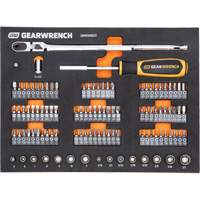 Mechanics Tool Set in Modular Foam Trays with Storage Unit, 194 Pieces TGS INDUSTRIEL