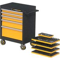 Jeu d'outils de m&eacute;canicien dans des plateaux modulaires en mousse avec conteneur de rangement, 247 morceaux TGS INDUSTRIEL
