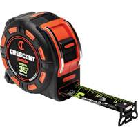 Shockforce NITE EYE Magnetic Tape Measure, 1-1/4" x 35', SAE Graduations TGS INDUSTRIEL