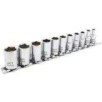 SS1411M-6 6-Point Metric Socket Set, 11 Pcs, 1/4" Drive Size TGS INDUSTRIEL