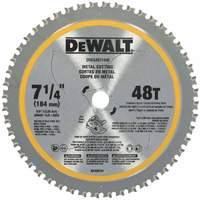 Circular Saw Blade, 7-1/4", 48 Teeth, Metal Use TGS INDUSTRIEL