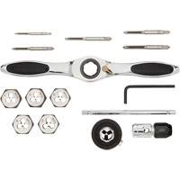 SAE Ratcheting Tap & Die Set, 15 Pieces TGS INDUSTRIEL