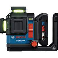 Laser dalignement/nivellement 360 connect&eacute; &agrave; faisceau vert &agrave; trois points TGS INDUSTRIEL