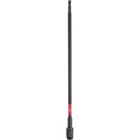 Porte-embout verrouillable SHOCKWAVE pour outil &agrave; percussion, Diam&egrave;tre max. de 1/4", Longeur de 12" TGS INDUSTRIEL