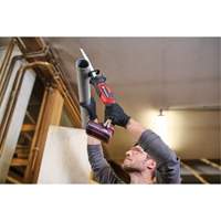 Scie alternative compacte &agrave; une main sans fil (outil seulement), 18 V, Lithium-ion Bloc-pile, 0-3000 coups/min TGS INDUSTRIEL