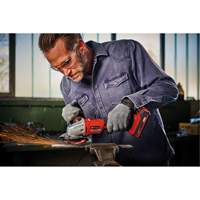 Rectifieuse dangle professionnelle sans fil (outil seulement), Roue de 4-1/2", 18 V TGS INDUSTRIEL