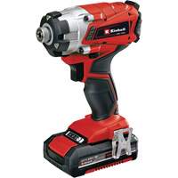 Cordless Impact Driver Kit, 1/4", 1240 in-lbs Max. Torque, 18 V, Lithium-Ion TGS INDUSTRIEL