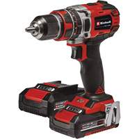 Ensemble perceuse &agrave; percussion professionnelle sans fil, Mandrin 1/2", 18 V TGS INDUSTRIEL