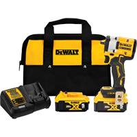 ATOMIC MAX* Cordless Impact Wrench With Hog Ring Anvil Kit, 20 V, 3/8" Socket TGS INDUSTRIEL