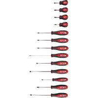 Ensemble de tournevis Tri-Lobe, 13 mcx, Magn&eacute;tique TGS INDUSTRIEL