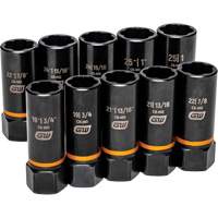 Jeu de douilles d'extraction Bolt Biter, 10 Mcx, Chocs, Prise de 1/2", Profond TGS INDUSTRIEL