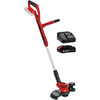 Coupe-bordure t&eacute;lescopique sans fil avec batterie 2,5 Ah et ensemble de d&eacute;part de chargeur, 12", &agrave; pile, 18 V TGS INDUSTRIEL