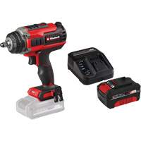 Professional Cordless Impact Wrench with 4Ah PXC Battery & Charger Starter Kit, 18 V, 1/2" Socket TGS INDUSTRIEL