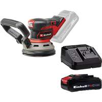 Professional Random Orbit Sander with 2.5Ah PXC Battery & Charger Starter Kit, 5" Sand Paper, 18 V, 6000 - 24000 OPM TGS INDUSTRIEL