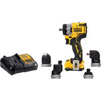 Ensemble perceuse/visseuse sans fil et sans balai XTREME 5-en-1, Lithium-ion, 12 V, Mandrin 3/8" TGS INDUSTRIEL