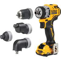 Ensemble perceuse/visseuse sans fil et sans balai XTREME 5-en-1, Lithium-ion, 12 V, Mandrin 3/8" TGS INDUSTRIEL