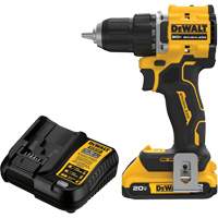 Ensemble visseuse-perceuse sans fil et sans balai ATOMIC COMPACT SERIES, Lithium-ion, 20 V, Mandrin 1/2" TGS INDUSTRIEL
