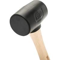 Rubber Mallet, 16 oz., Wood Handle, 13" L TGS INDUSTRIEL