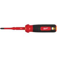 Tournevis &agrave; embouts interchangeables &agrave; tige articul&eacute;e isol&eacute; 1000 V, 2-en-1, 8-4/5" lo, Prise Coussin&eacute;e TGS INDUSTRIEL