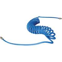 Tuyau h&eacute;licoidal MAXAIR, Air, 1/4" DI x 50' lo, Polyur&eacute;thane TGS INDUSTRIEL