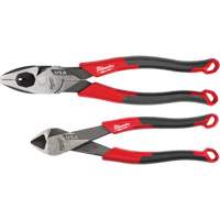 Comfort Grip Cutting Pliers Set, 2 Pieces TGS INDUSTRIEL