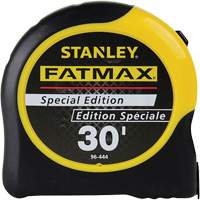 Ruban &agrave; mesurer FATMAX Special Edition, 1-1/4" x 30', Marques de goujon Imp&eacute;rial TGS INDUSTRIEL
