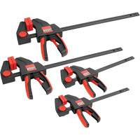 4-Piece Medium & Large Trigger Clamps Set, 12" (304.8 mm)/6" (152.4 mm) TGS INDUSTRIEL