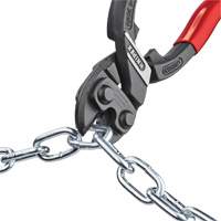 CoBolt&reg; High Leverage XL Compact Bolt Cutters with Notched Blade, 10" L, Center Cut TGS INDUSTRIEL