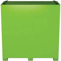 Armoire de rangement d'&eacute;PI sur place, Acier, Vert lime haute visibilit&eacute; TGS INDUSTRIEL